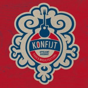 konfijt logo festival food and music